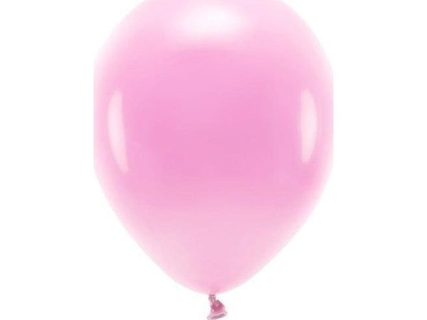 Party Deco Ballonger Øko klar rosa 30cm 10szt (513544) - 5900779137844