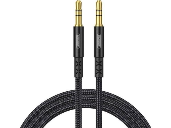 Kabel Joyroom Jack 3.5mm - Jack 3.5mm 1m czarny (SY-10A1)