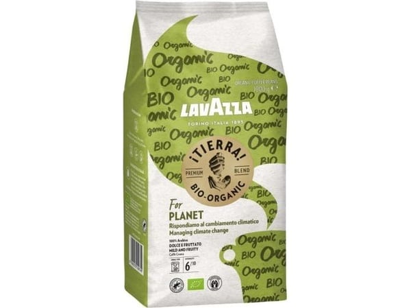 Lavazza ¡Tierra! Bio, 1 kg, Kaffe, Middels brent, 1 stykker, Papirpose