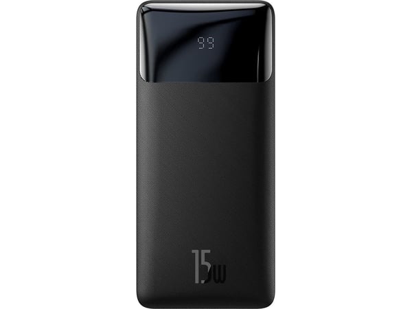 Baseus Bipow, 10000 mAh, Lithium Polymer (LiPo), 15 W, Sort