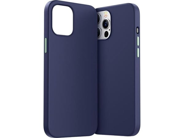Joyroom Joyroom Color Series beskyttelsesveske for iPhone 12 Pro Max blå (JR-BP800)