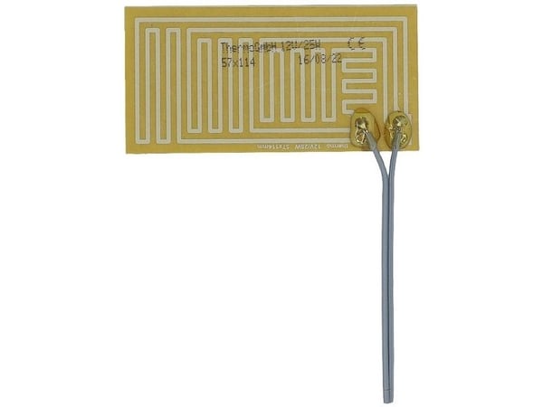 Thermo TECH polyester värmefolie 12 V 25 W (L x B) 114 mm x 57 mm