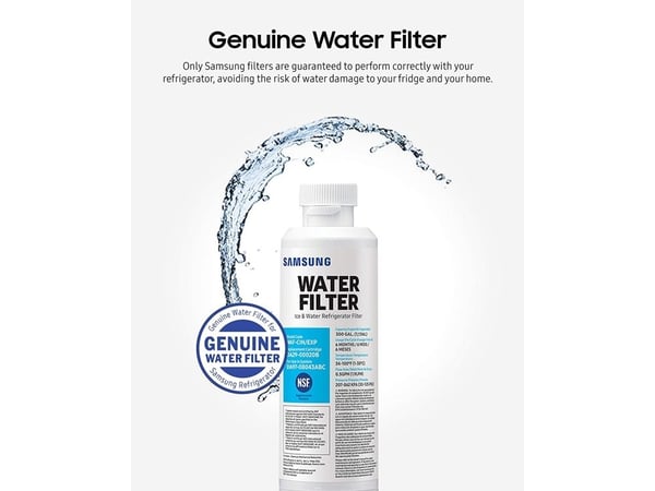 Samsung HAF-CIN, Vannfilter, Samsung, Kjøleskap, Hvit, NSF, 5,4 mm