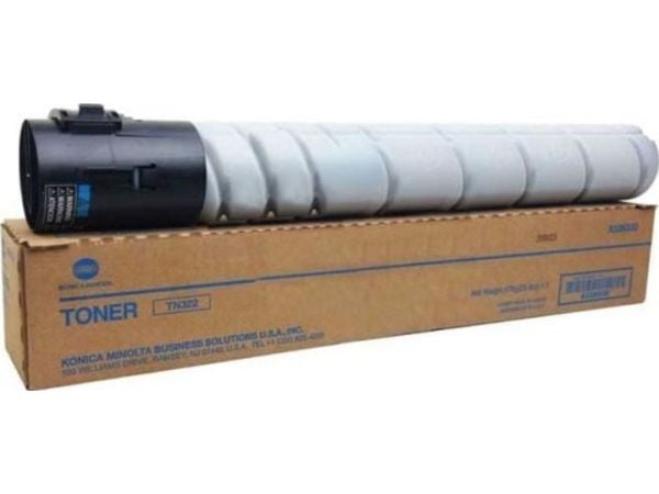 Konica Minolta TN-322K - Svart - original - tonerpatron - for Develop ineo+ 224e, 284e, 364e; bizhub 224e