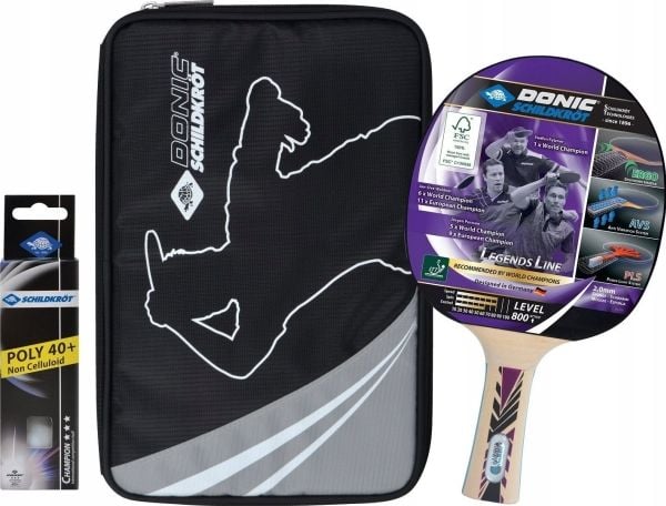Donic Legends 800 pingisracket - set 3-i-1