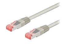 Goobay CAT 6-1000 SSTP PIMF Grå 10m, 10m, RJ-45, RJ-45