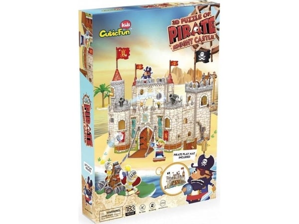 CUBIC FUN CUBICFUN 3D-palapeli "Merirosvolinna"
