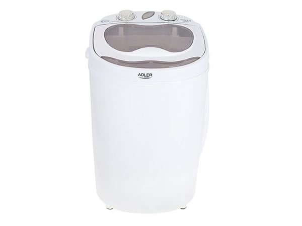 Adler AD 8055, Toplader, 3 kg, Krem, Hvit