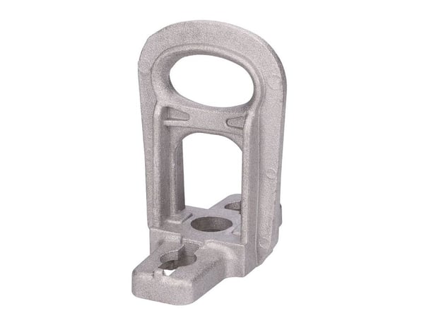 Extralink POLE BRACKET CA1500, Krok med lukket ende, Fast krok, Stål, Kromfarget