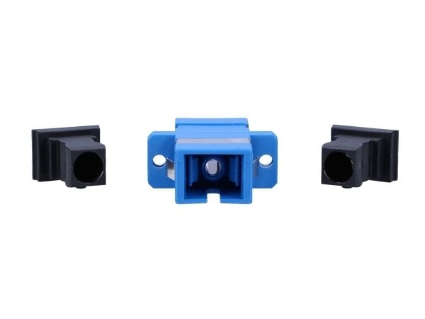 Extralink ADAPTER SC/PC SC/UPC SM SIMPLEX BLUE - Adapter, SC/UPC, Obelagd, Blå, Enkelläge, Plast, 2000 styck