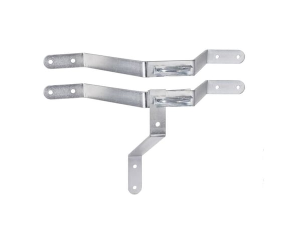 Extralink K250 MAST MOUNT WITH U-BOLTS M8, Rustfritt stål, Brakett, 12 kg, Metallisk, Generelle formål, Galvanisert belegg