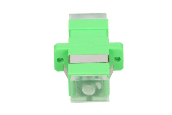 Extralink SC/APC | Adapter | Single-mode, Simplex, med tydliga slutstycken