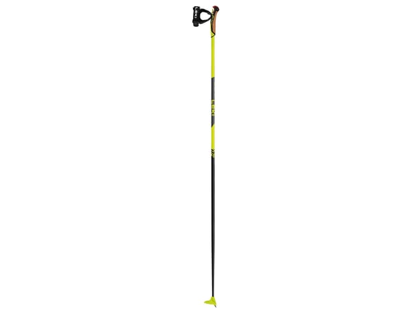 LEKI PRC 650, Langrenn, 140 cm, Voksen, Unisex, Sort, Hvit, Gult, Karbon