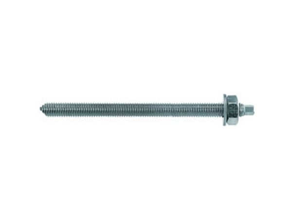 Fischer RG, M10, Stål, Fullt gjenget stang, 130 mm, 10 stykker