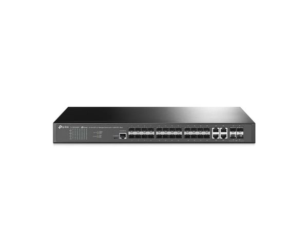 TP-Link Omada TL-SG3428XF, Håndtert, L2+, Rack-montering, 1U