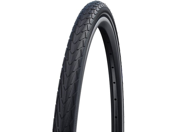 Schwalbe Marathon Racer, 28", Bybruk/eventyr, Tubeless Ready, Folding bead, Sort, 45 - 85 psi