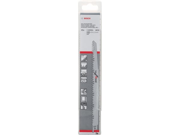 Bosch bajonettsågklinga S 1531 L 25 st
