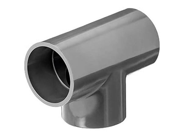 Fiap 2448, T-viemäriputki, Harmaa, 90°, 25 g