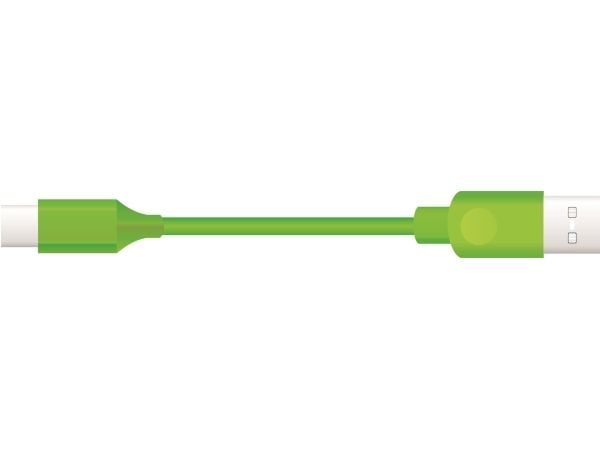 Sinox i-Media - USB-kabel - USB-type A (hann) til 24 pin USB-C (hann) - USB 3.0 - 2 m - grønn
