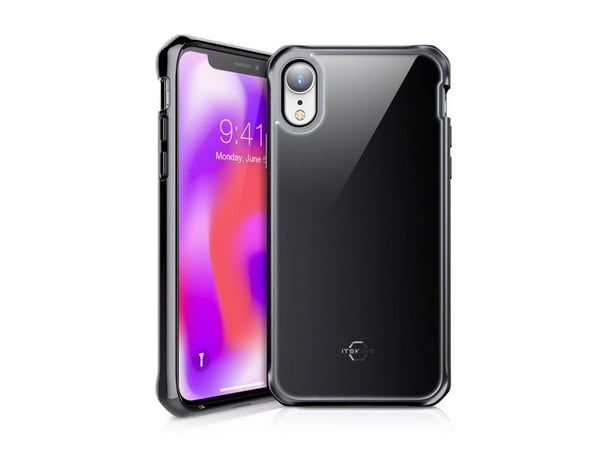 ITSKINS BALLISTIC // GLASS, Etui, Apple, iPhone Xr, Svart