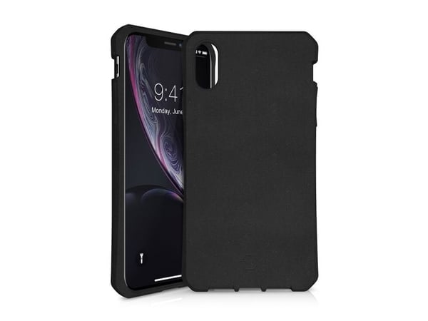 ITSKINS FERONIABIO // TERRA, Suojus, Apple, iPhone XR, Musta