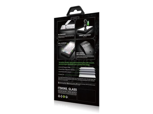 ITSKINS APHX-GLSFP-TRSP, Apple, iPhone XS, Iskunkestävä, Naarmuuntumisenkestävä, Putoamisenkestävä, Läpinäkyvä, 1 kpl