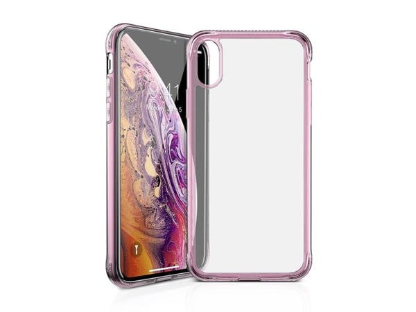 ITSKINS NANO ICE, Border, Apple, iPhone X, 14,7 cm (5.8"), Lyserosa, Gjennomsiktig