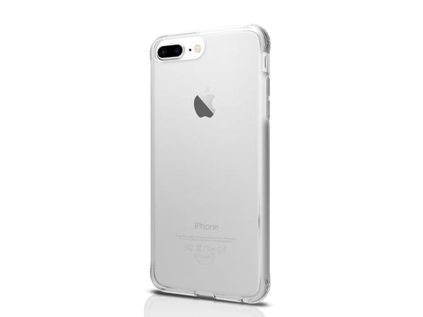 ITSKINS NANO DUO cover til iPhone 8 Plus / 7 Plus / 6s Plus / 6 Plus®. Sort og gennemsigtig