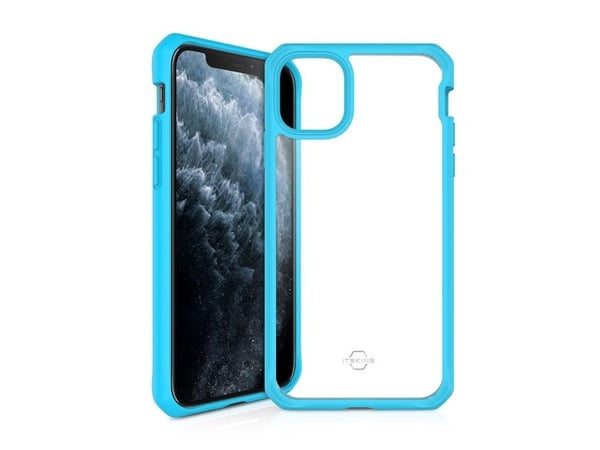 ITSKINS APXM-HYBSO-BUTR, Border, Apple, iPhone 11 Pro Max, 16,4 cm (6.46"), Blå