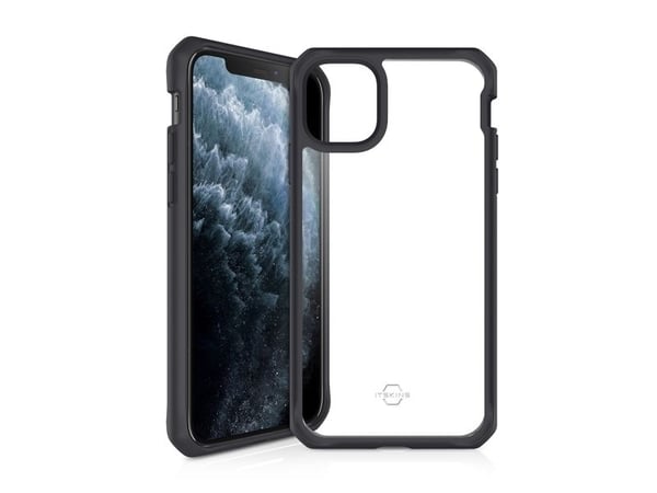 ITSKINS APXM-HYBSO-PBTR, Etui, Apple, iPhone 11 Pro Max, 16,4 cm (6.46"), Svart