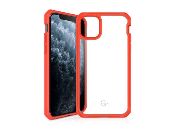 ITSKINS APXM-HYBSO-PCTR, Border, Apple, iPhone 11 Pro Max, 16,4 cm (6.46"), Rød