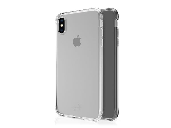 ITSKINS NANO // DUO Zero Gel 2 in 1 - Baksidedeksel for mobiltelefon - termoplast-polyuretan (TPU), Impacthane - svart, gjennomsiktig - 6.5" (en pa...