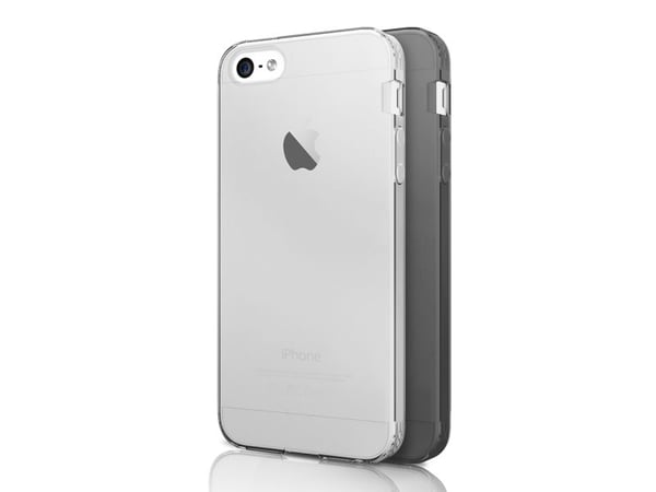 ITSKINS NANO // DUO Zero Gel 2 in 1 - Baksidedeksel for mobiltelefon - termoplast-polyuretan (TPU), Impacthane - svart, gjennomsiktig (en pakke 2) ...