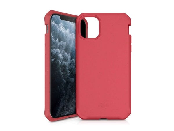 ITSKINS FERONIABIO // TERRA, Etui, Apple, Apple iPhone 11 Pro, Rød