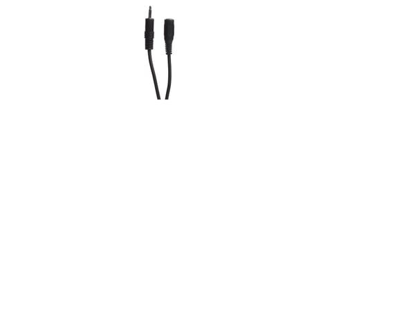 Connectech 3,5mm mini jack forlængerkabel. 10m. Sort