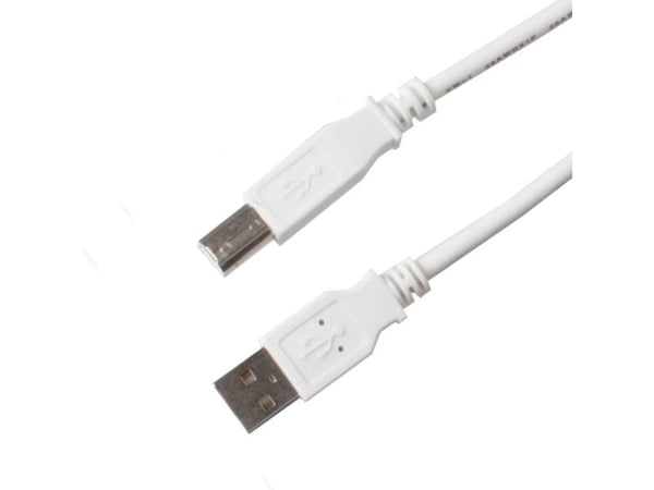 USB 3.0 -kaapeli. 5m. Valkoinen