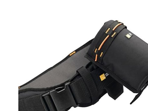 Case Logic SLR Accessory - Bältesväska för lins - nylon - grå, svart