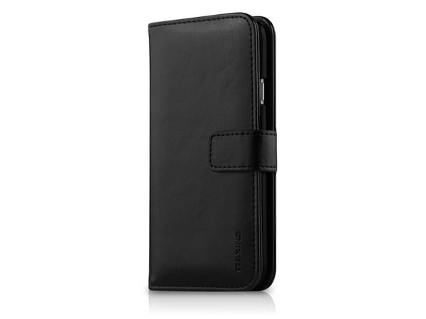 ITSKINS Wallet Book, Folio-kotelo, Apple, iPhone 6, musta