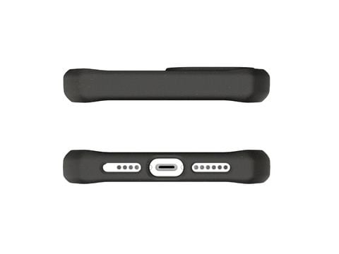ITSKINS FERONIABIO PURE cover til iPhone 12 mini®. Sort og gennemsigtig