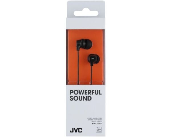 JVC HA-FX10-B-E fargerike in-ear hodetelefoner