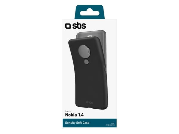 SBS Sensity-skal till Nokia 1.4® svart