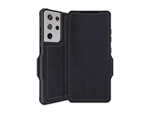 ITSKINS HYBRID // FOLIO, Film, Samsung, Galaxy S21 Ultra, Svart