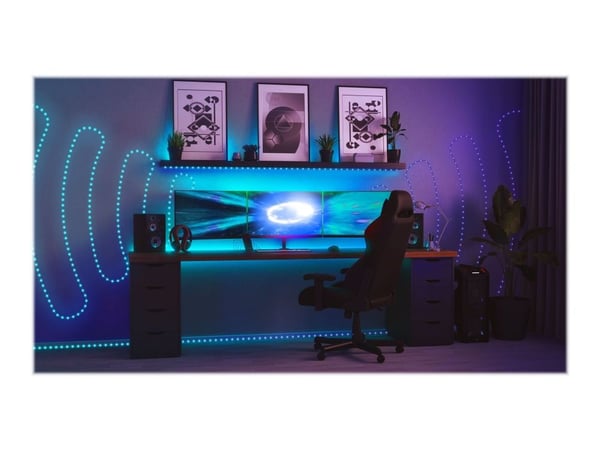 Twinkly Dots, Läpinäkyvä, Sininen, Vihreä, Punainen, G, 6 kWh, A - G, Laatikko