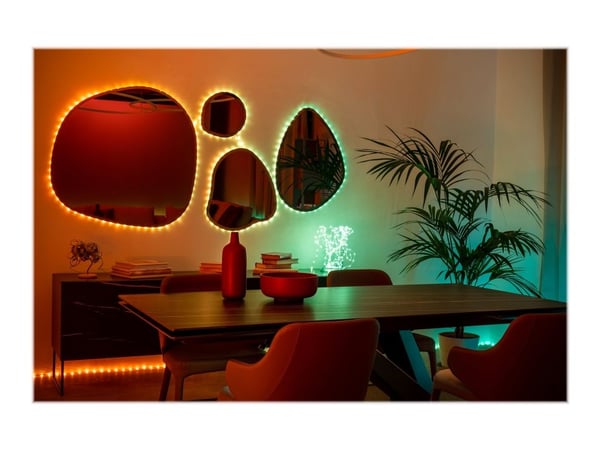 Twinkly Dots, Läpinäkyvä, Sininen, Vihreä, Punainen, G, 6 kWh, A - G, Laatikko