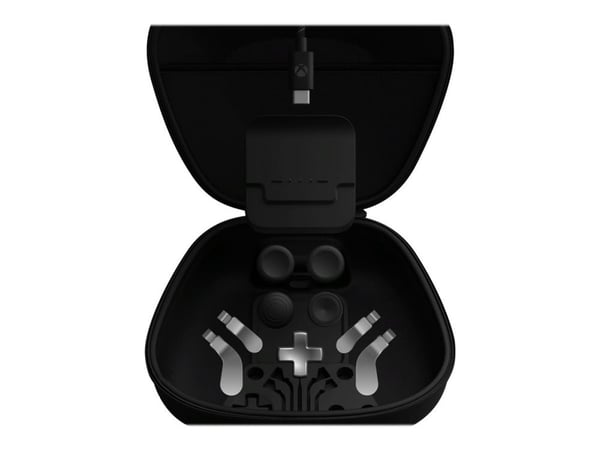 Microsoft Complete Component Pack, PC, Xbox One, Videopeliohjaimen lisälaite, Musta, Hopea, Microsoft, Elite Series 2, USB Type-C