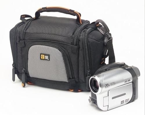 Case Logic Deluxe SLCC2 - Eske for videoopptaker - nylon - svart