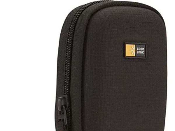 Case Logic Ultra Compact Camera - Taske til kamera - nylon - sort - for Canon PowerShot ELPH SD1100, SD750, SD770, SD790, SD850, SD870, SD880, SD89...