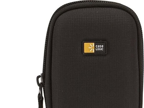 Case Logic Ultra Compact Camera - Taske til kamera - nylon - sort - for Canon PowerShot ELPH SD1100, SD750, SD770, SD790, SD850, SD870, SD880, SD89...