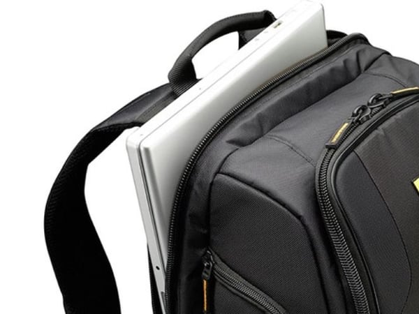 Case Logic SLR Camera/Laptop Backpack - Ryggsäck för bärbar dator - 17" - stål