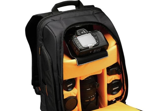 Case Logic SLR Camera/Laptop Backpack - Ryggsäck för bärbar dator - 17" - stål